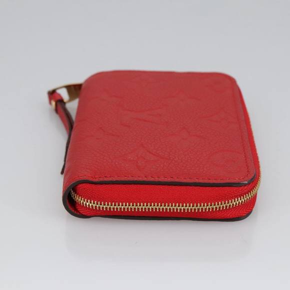 LOUIS VUITTON Monogram Empreinte Zippy Coin Purse Orian M60552 LV Auth am7102A - Picture 3 of 16